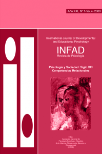 Revista INFAD 2009 Nº1, Vol. 4