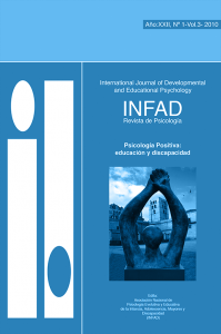 Revista INFAD 2010 Nº1, Vol. 3