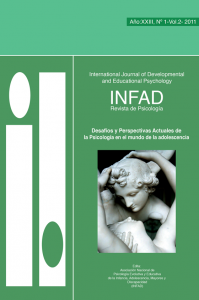 Revista INFAD 2011  Nº1, Vol. 2