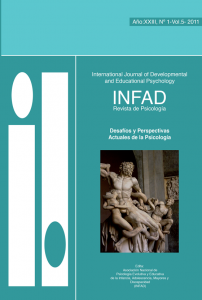 Revista INFAD 2011  Nº1, Vol. 5